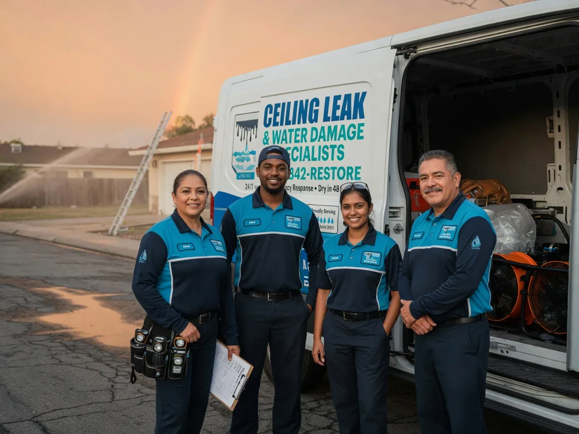 Ceiling Leak Cleanup company in Huron, IN